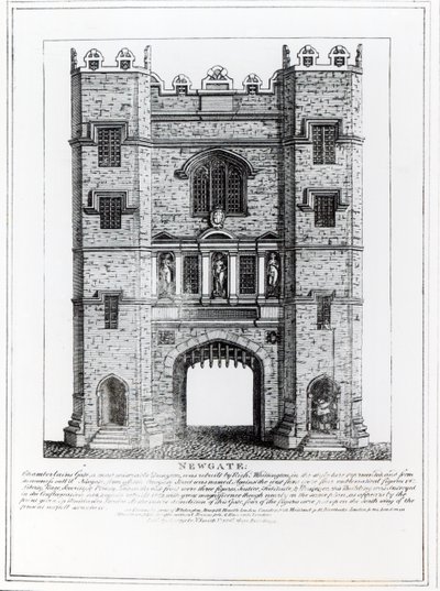 Newgate, London by English School